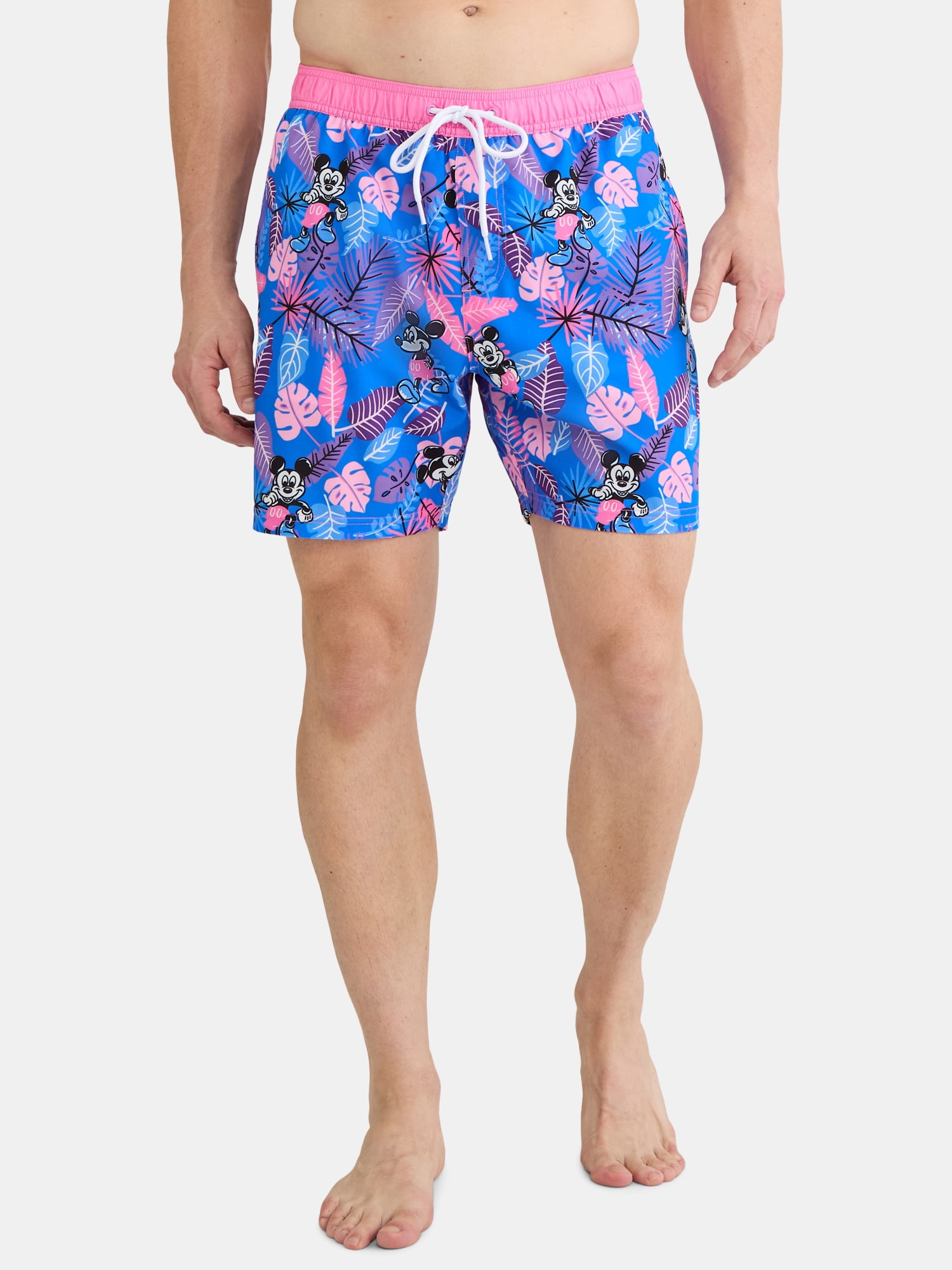 License Men’s & Big Men's Graphic Swim Shorts, Sizes S-3XL