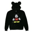 thumbnail image 1 of Disney Mickey Mouse Men's Embroidered Design 3D Ears Plush Fleece Adult Pullover Sweatshirt, 1 of 3