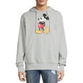 thumbnail image 1 of Disney Mickey Mouse Mens & Big Mens Classic Mickey Hoodie Sweatshirt, Sizes S-3XL, 1 of 5