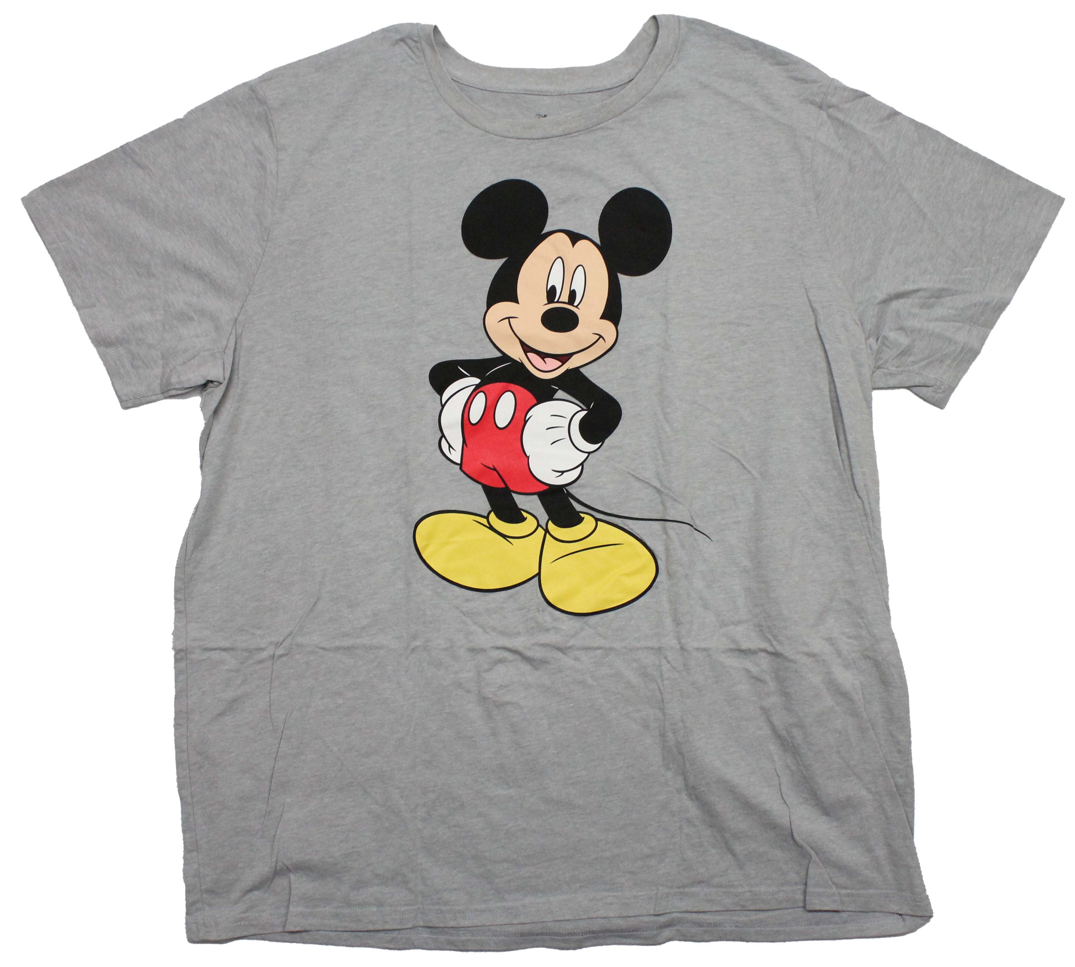 Disney Mickey Mouse Mens TShirt Smiling Classic Hand on Hip Pose (3X