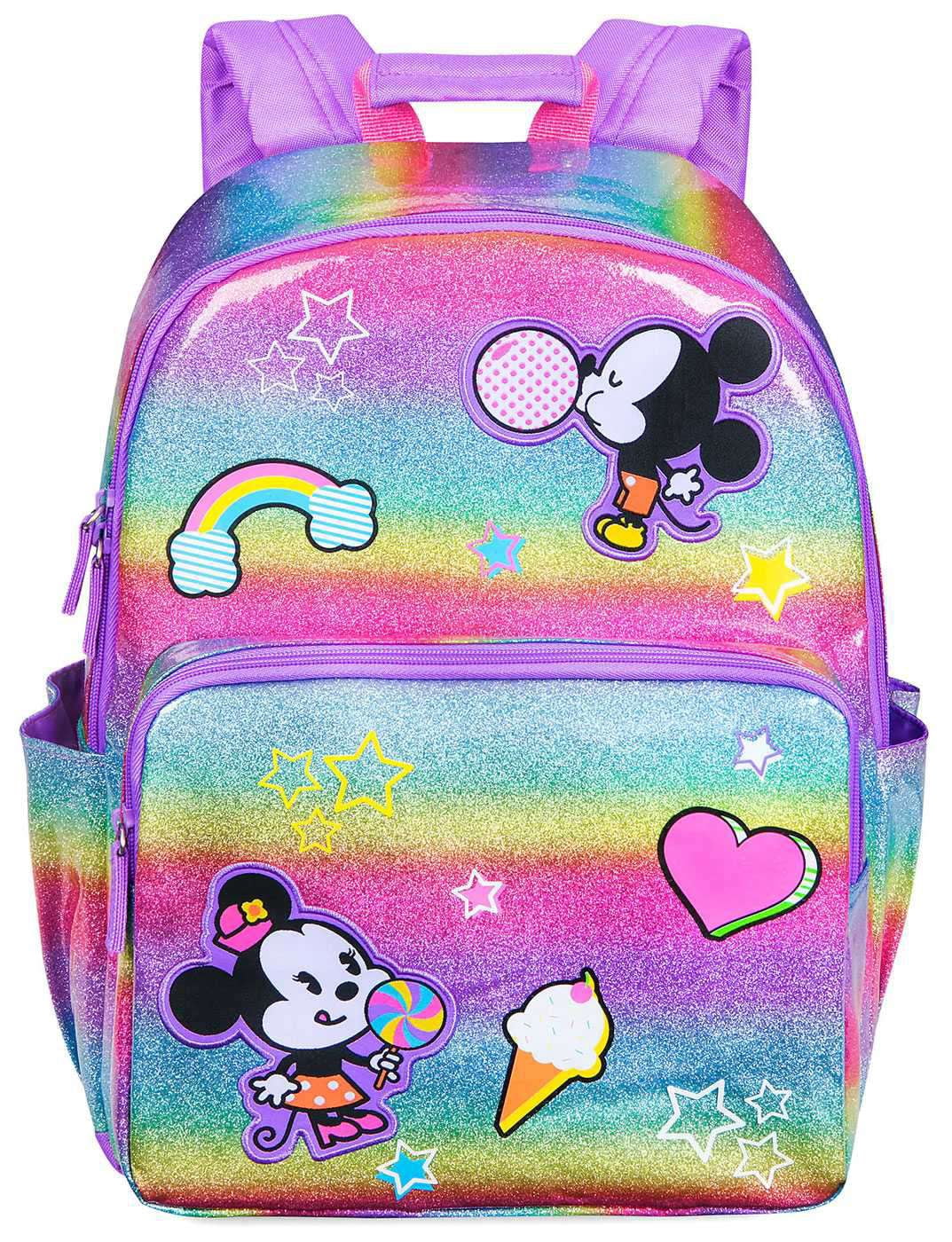 Disney Mickey Mouse Mickey & Minnie Mouse Backpack - Walmart.com display picture 3