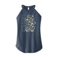 thumbnail image 1 of Disney - Mickey Mouse - Mickey Pattern & Stars - Juniors High Neck Tank Top, 1 of 5