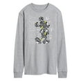 thumbnail image 1 of Disney - Mickey Mouse - Mickey Pattern & Stars - Men's Long Sleeve T-Shirt, 1 of 5