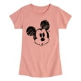 thumbnail image 1 of Disney - Mickey Mouse - Mickey Who? - Toddler & Youth Girls Short Sleeve T-Shirt, 1 of 4