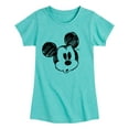 thumbnail image 1 of Disney - Mickey Mouse - Mickey Who? - Toddler & Youth Girls Short Sleeve T-Shirt, 1 of 4
