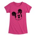 thumbnail image 1 of Disney - Mickey Mouse - Mickey Who? - Toddler & Youth Girls Short Sleeve T-Shirt, 1 of 4