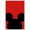 thumbnail image 1 of Disney Mickey Mouse - Minimalist Ears Wall Poster, 22.375" x 34", Framed, 1 of 2