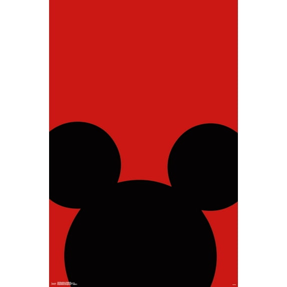 Disney Mickey Mouse - Minimalist Ears Wall Poster, 22.375" x 34"
