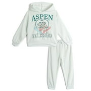 DISNEY Mickey Mouse Minnie Mouse Fleece Pullover Hoodie and Jogger Pants Outfit Set Toddler to Big Kid