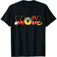 thumbnail image 1 of Disney Mickey Mouse & Minnie Mouse Mom Mother’s Day Birthday T-Shirt,Charcoal Color,Size 3XL, 1 of 5