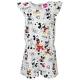 thumbnail image 1 of Disney Mickey Mouse Minnie Mouse Toddler Girls Sleeveless Romper Infant to Big Kid, 1 of 5