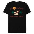thumbnail image 1 of Disney Mickey Mouse Mountain Outdoor Living - Short Sleeve Blended T-Shirt for Adults - Customized-Black, 1 of 5