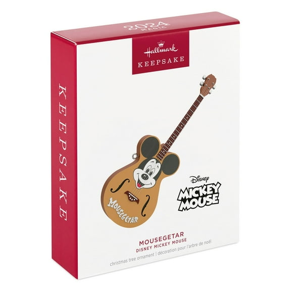 Hallmark Mickey Mouse Getar Musical Ornament