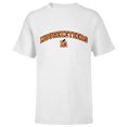 thumbnail image 1 of Disney Mickey Mouse Mouseketeers “M” Collegiate Sports Team- Short Sleeve T-Shirt for Kids - Customized-White, 1 of 5
