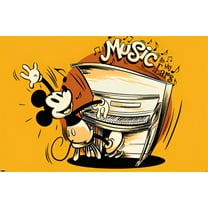 Disney Mickey Mouse - Music Wall Poster, 22.375" x 34"
