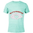 thumbnail image 1 of Disney Mickey Mouse My Little Mouseketeer Mom - Short Sleeve Blended T-Shirt for Adults - Customized-Ocean Blue, 1 of 5