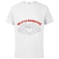 thumbnail image 1 of Disney Mickey Mouse My Little Mouseketeer Mom - Short Sleeve Cotton T-Shirt for Adults - Customized-White, 1 of 5
