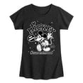 thumbnail image 1 of Disney - Mickey Mouse - Oh Boy Hashtag Current Mood - Toddler & Youth Girls Short Sleeve Graphic T-Shirt, 1 of 5