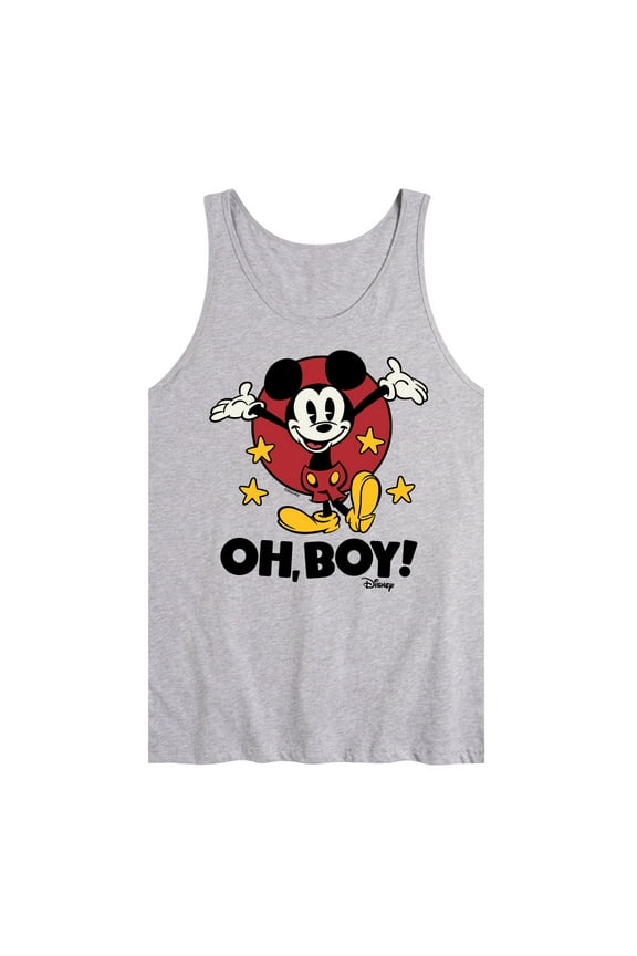 - Mickey Mouse - Oh Boy! - Men's Jersey Tank Top