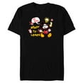 thumbnail image 1 of Disney Mickey Mouse Oh Boy Ready to Learn - Short Sleeve Blended T-Shirt for Adults - Customized-Black, 1 of 5
