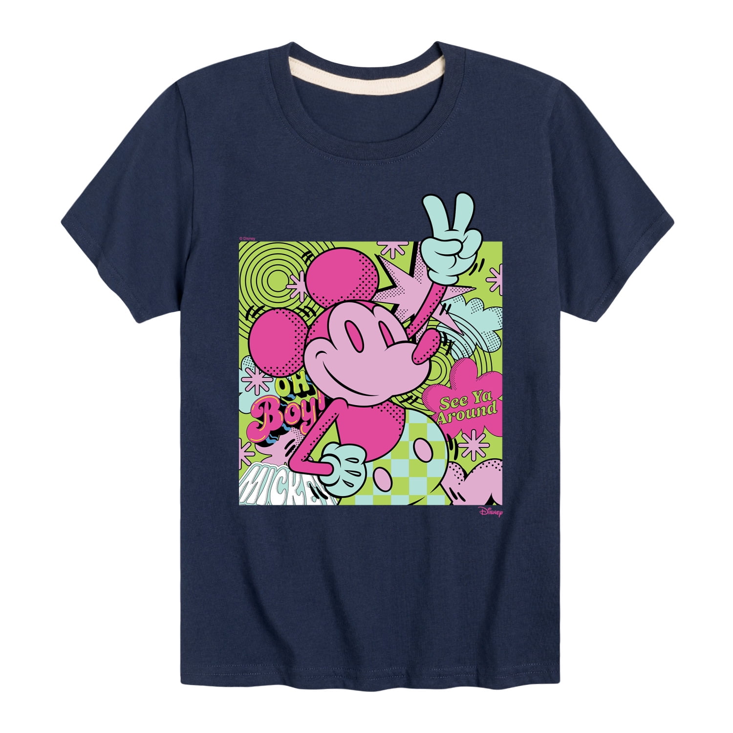 トップス DENIMDUNGAREEHollywoodStudios Mickey TEE トップス DENIMDUNGAREEHollywoodStudios Mickey TEE