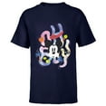 thumbnail image 1 of Disney Mickey Mouse “Oh Boy” Summer Beach Vacation Surprise- Short Sleeve T-Shirt for Kids - Customized-Navy, 1 of 5