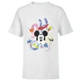 thumbnail image 1 of Disney Mickey Mouse “Oh Boy” Summer Beach Vacation Surprise- Short Sleeve T-Shirt for Kids - Customized-White, 1 of 5