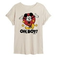 thumbnail image 1 of Disney - Mickey Mouse - Oh Boy! - Women's Oversized T-Shirt, 1 of 5