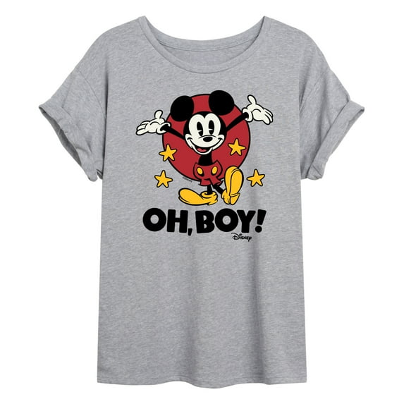 Disney - Mickey Mouse - Oh Boy! - Women's Oversized T-Shirt