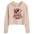 thumbnail image 1 of Disney - Mickey Mouse - Original & Classic Since 1928 - Juniors Cropped Pullover Hoodie, 1 of 5