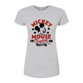 thumbnail image 1 of Disney - Mickey Mouse - Original & Classic Since 1928 - Juniors Fitted Graphic T-Shirt, 1 of 5