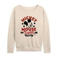 thumbnail image 1 of Disney - Mickey Mouse - Original & Classic Since 1928 - Women's Lightweight French Terry Long Sleeve Shirt, 1 of 4