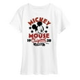 thumbnail image 1 of Disney - Mickey Mouse - Original & Classic Since 1928 - Women's Short Sleeve Graphic T-Shirt, 1 of 5