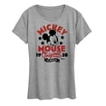 thumbnail image 1 of Disney - Mickey Mouse - Original & Classic Since 1928 - Women's Short Sleeve Graphic T-Shirt, 1 of 5