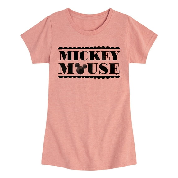 Disney - Mickey Mouse - Original Name - Toddler & Youth Girls Short Sleeve T-Shirt