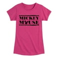 thumbnail image 1 of Disney - Mickey Mouse - Original Name - Toddler & Youth Girls Short Sleeve T-Shirt, 1 of 4