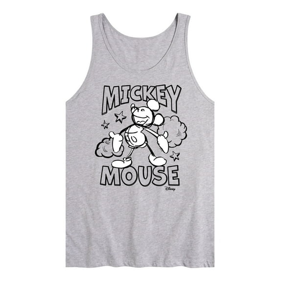 Disney - Mickey Mouse - Original Sketch - Men's Jersey Tank Top