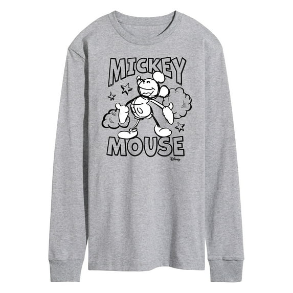 Disney - Mickey Mouse - Original Sketch - Men's Long Sleeve T-Shirt