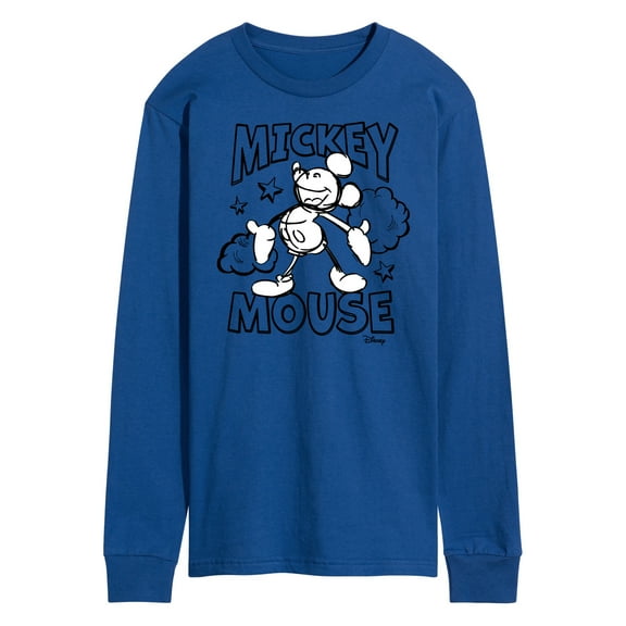 Disney - Mickey Mouse - Original Sketch - Men's Long Sleeve T-Shirt