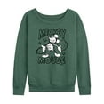 thumbnail image 1 of Disney - Mickey Mouse - Original Sketch - Women's Lightweight French Terry Long Sleeve Shirt, 1 of 4