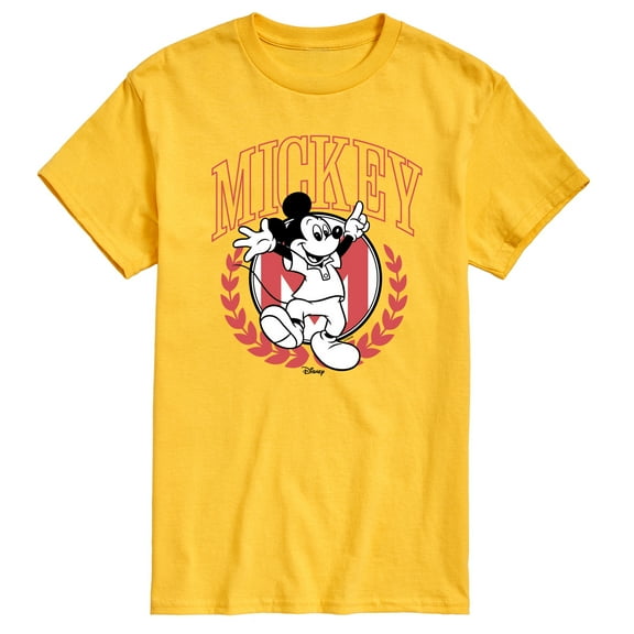 Disney - Mickey Mouse Outline - Sporty Athletic - Men's Short Sleeve T-Shirt