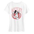 thumbnail image 1 of Disney - Mickey Mouse Outline - Sporty Athletic - Women's Short Sleeve Graphic T-Shirt, 1 of 4