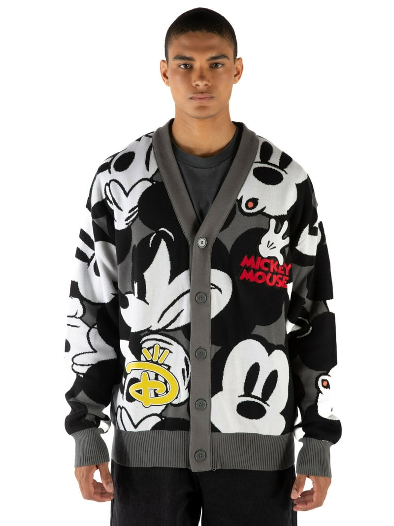 Disney Mickey Mouse Oversized Cardigan Sweater Adult - Walmart.com