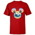 thumbnail image 1 of Disney Mickey Mouse & Pals Beach Vacation Summer Vibes- Short Sleeve T-Shirt for Kids - Customized-Red, 1 of 5