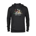 thumbnail image 1 of Disney Mickey Mouse & Pals Retro Happy New Year Celebration - Pullover Hoodie for Adults - Customized-Black, 1 of 5