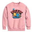 thumbnail image 1 of Disney - Mickey Mouse Pattern Collage - Youth Crewneck Fleece Sweatshirt, 1 of 4