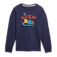 thumbnail image 1 of Disney - Mickey Mouse Pattern Collage - Youth Long Sleeve Graphic T-Shirt, 1 of 5