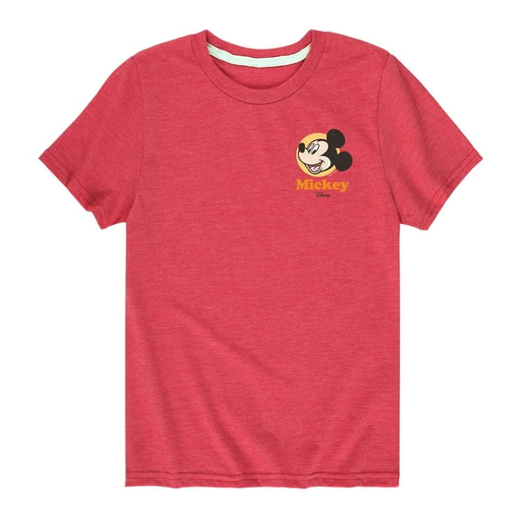 Disney - Mickey Mouse - Peek A Boo Pocket - Youth Short Sleeve Graphic T-Shirt