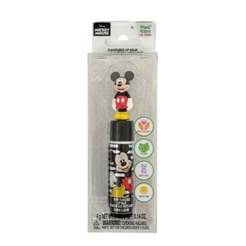 Disney Mickey Mouse Berry Flavored Plant Based Lip Balm and Topper