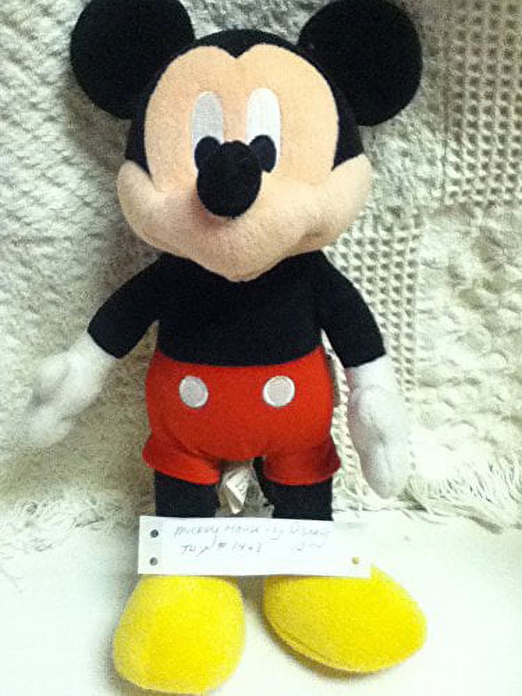 Disney, Toys, Vintage Mickey Mouse Plush The Disney Store Inches